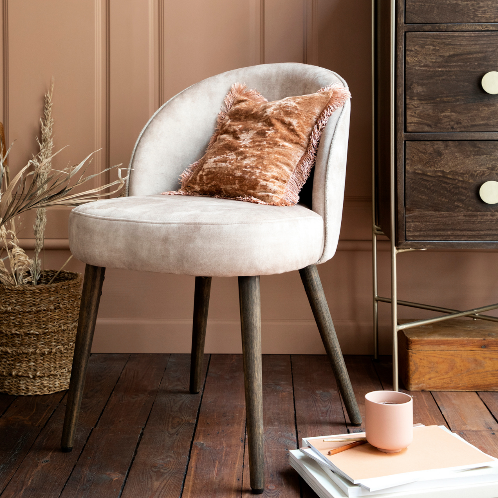 Blush discount chair b&m