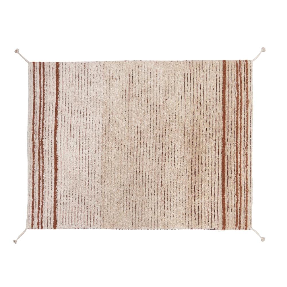 Reversible Washable Rug Twin Toffee - Saffron Home Rugs Reversible Washable Rug Twin Toffee