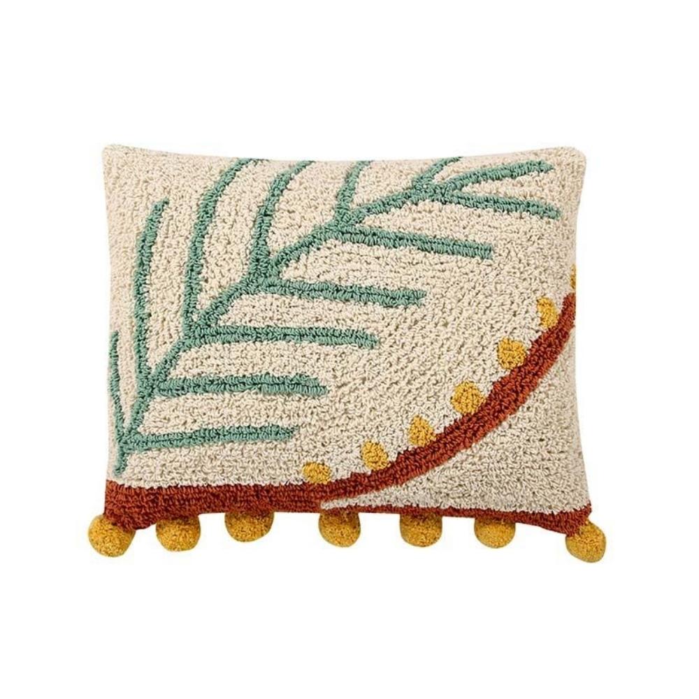 Washable Cushion Palm - Saffron Home Cushions Washable Cushion Palm