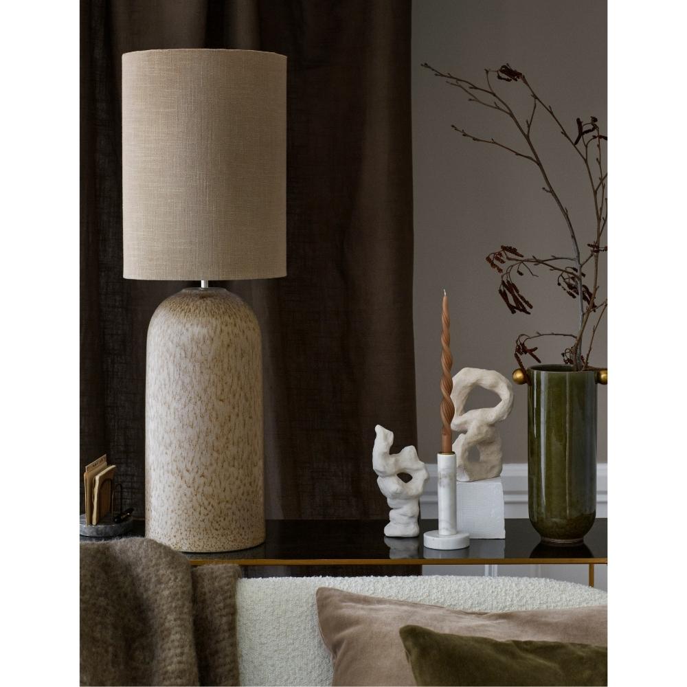 Asla Lamp with Lampshade Alpaca (Set of two) - Saffron Home Lamps Asla Lamp with Lampshade Alpaca (Set of two)