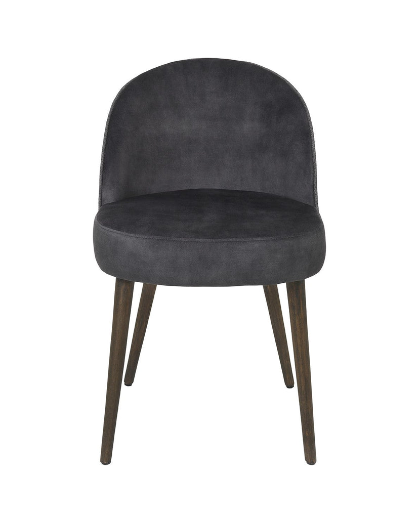 Thekla Dining Chair Coal - Saffron Home Dining Chairs Thekla Dining Chair Coal