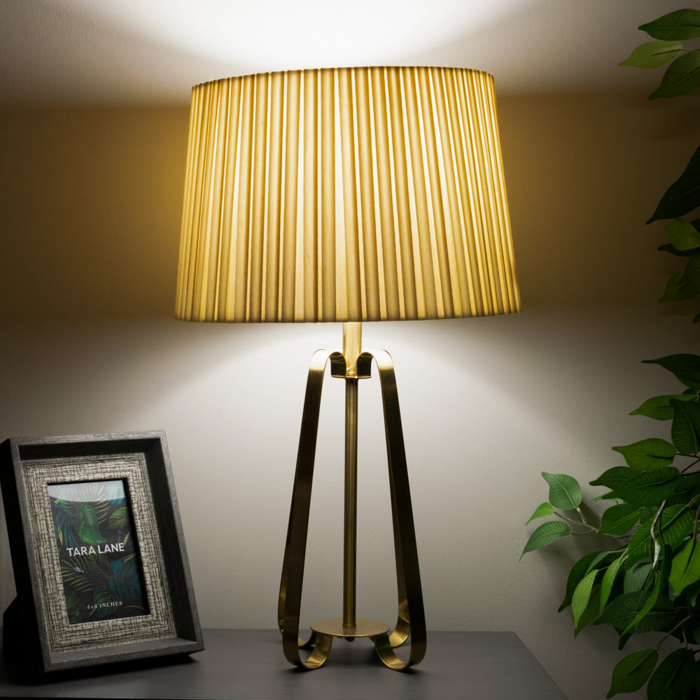 Sia Geo Lamp Bronze 57cm - Saffron Home TABLE LAMP Sia Geo Lamp Bronze 57cm
