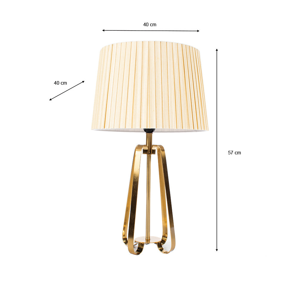Sia Geo Lamp Bronze 57cm - Saffron Home TABLE LAMP Sia Geo Lamp Bronze 57cm