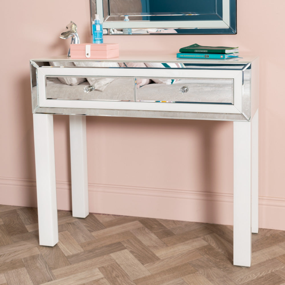 2 drawer online console table b&m