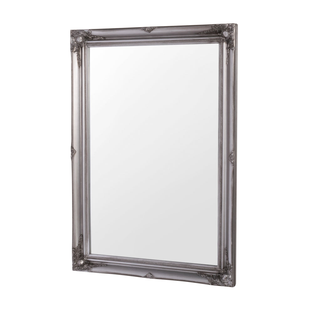 Lyon Mirror 60x90cm Silver - Saffron Home WALL MIRROR Lyon Mirror 60x90cm Silver