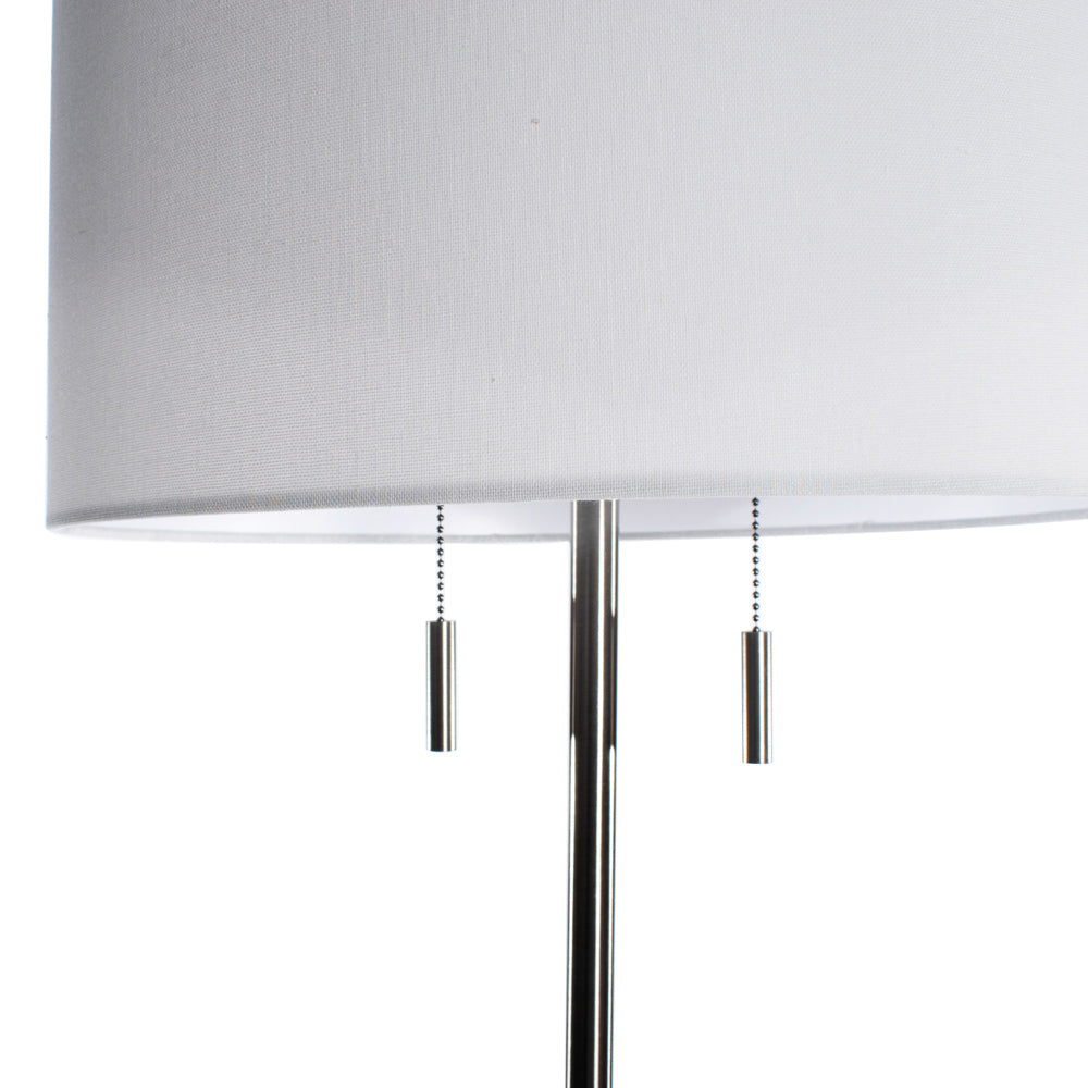 Zaria Floor Lamp White 161cm - Saffron Home FLOOR LAMP Zaria Floor Lamp White 161cm