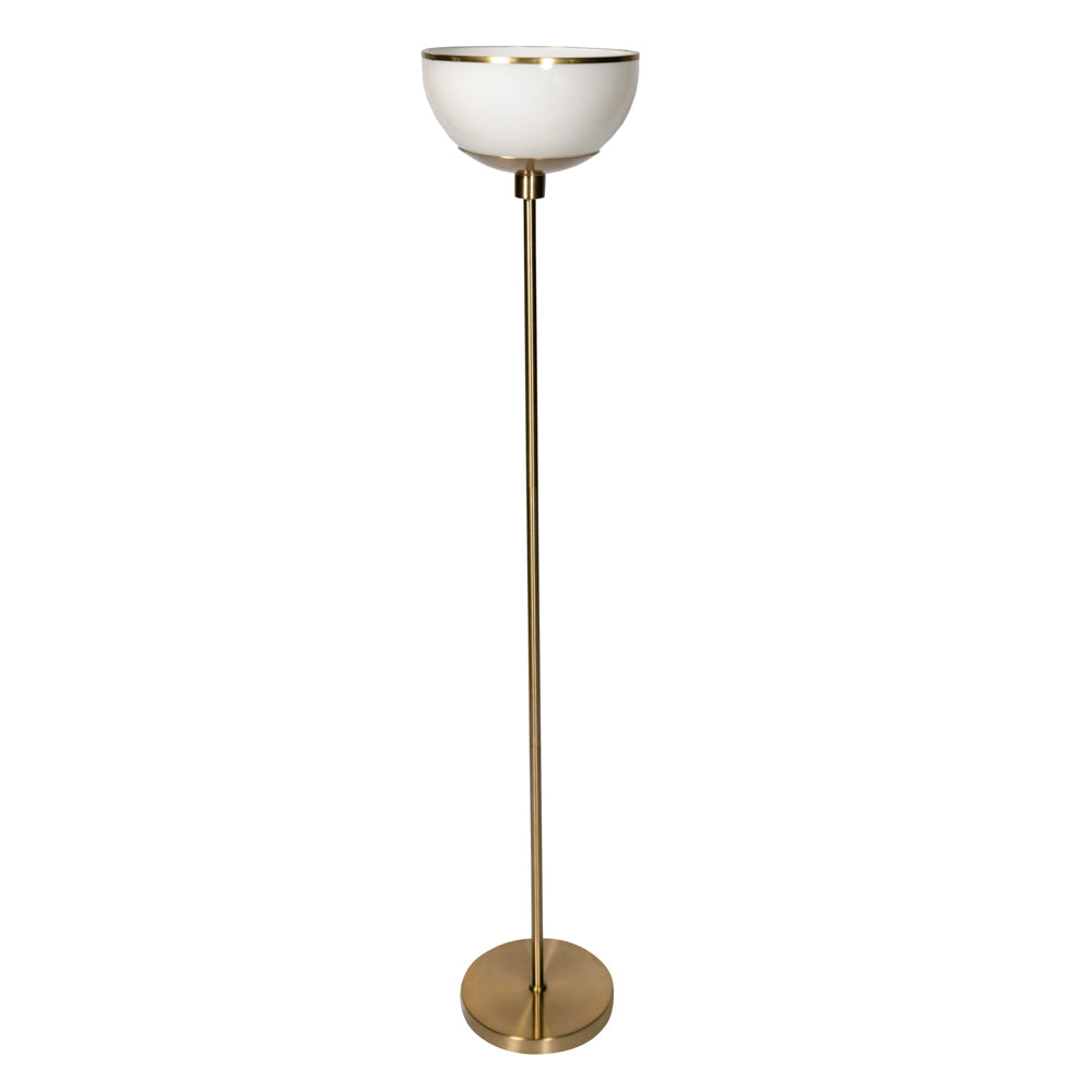 Art Deco Floor Lamp Gold - Saffron Home FLOOR LAMP Art Deco Floor Lamp Gold