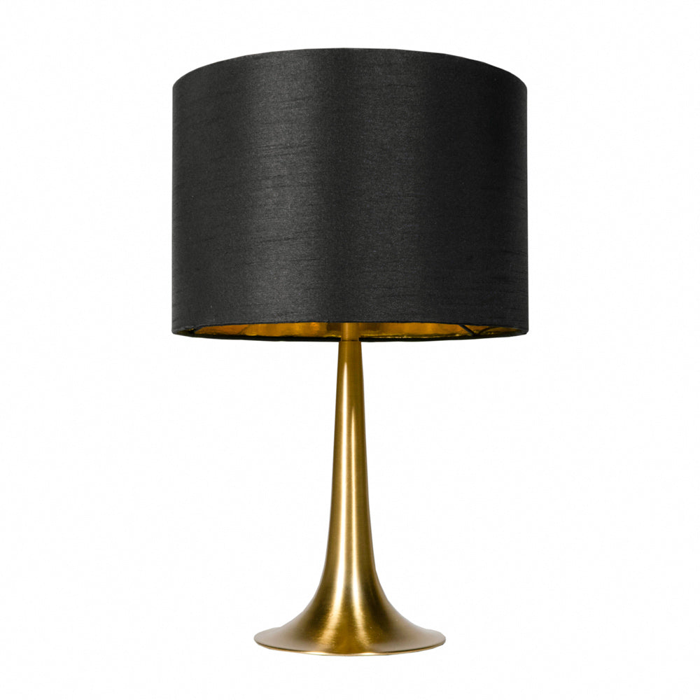 Helena Flared Table Lamp Gold - Saffron Home TABLE LAMP Helena Flared Table Lamp Gold