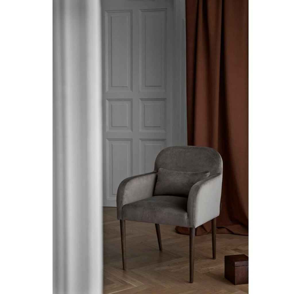 Gotland Luxe Dining Chair Taupe - Saffron Home Dining Chairs Gotland Luxe Dining Chair Taupe