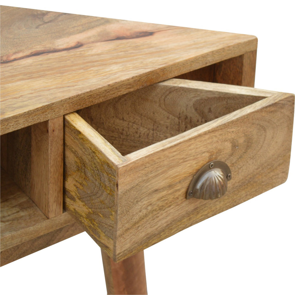 Solid Wood Corner Writing Desk - Saffron Home Writing Desk Solid Wood Corner Writing Desk