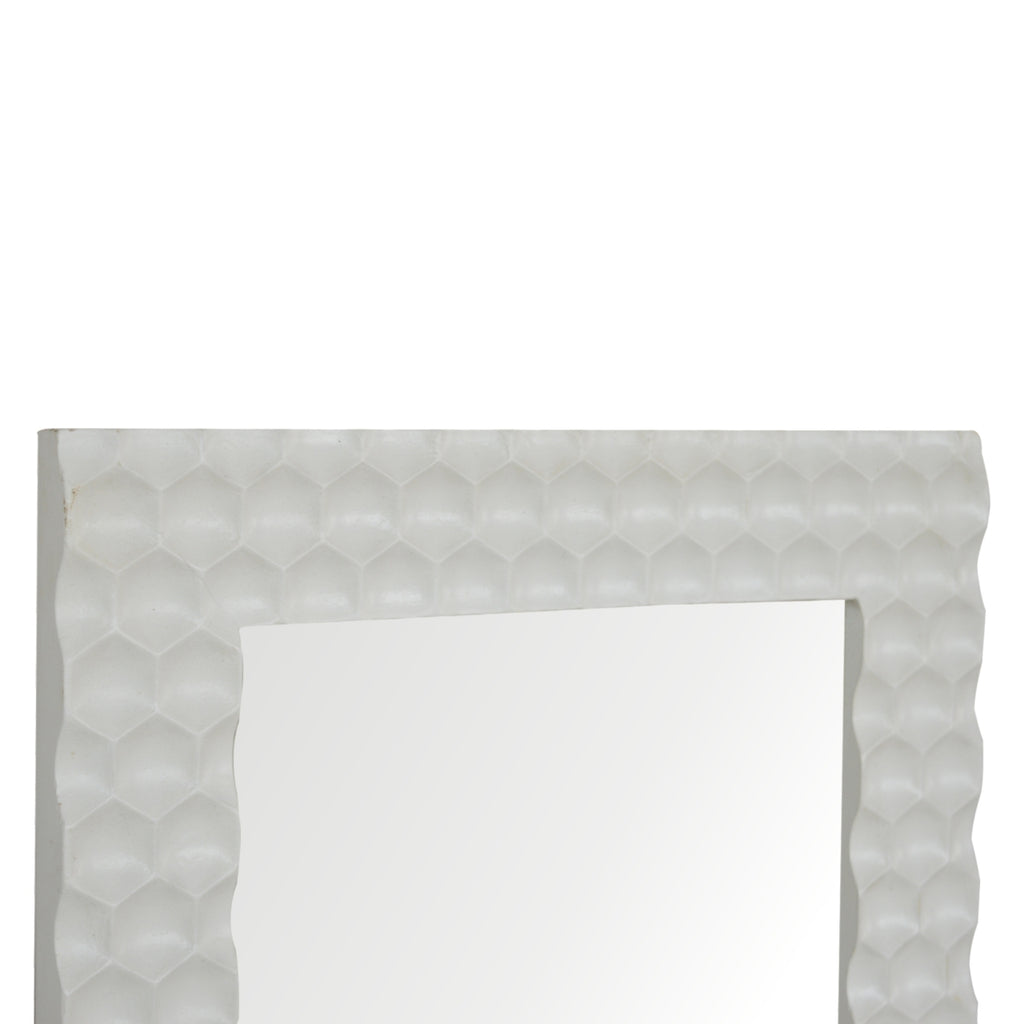 Honeycomb Mirror - Saffron Home Wall Mirror Honeycomb Mirror