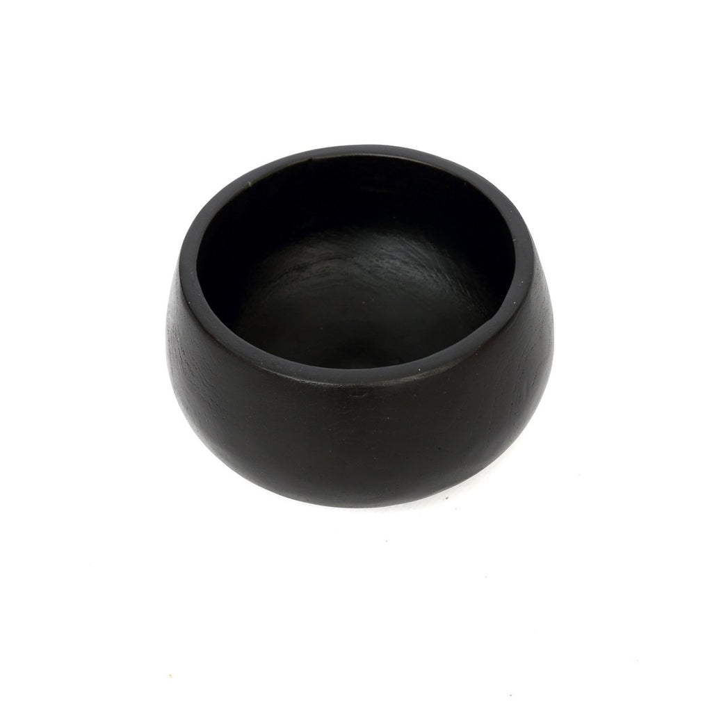 Black Bondi Bowl - Saffron Home Decorative Bowls Black Bondi Bowl
