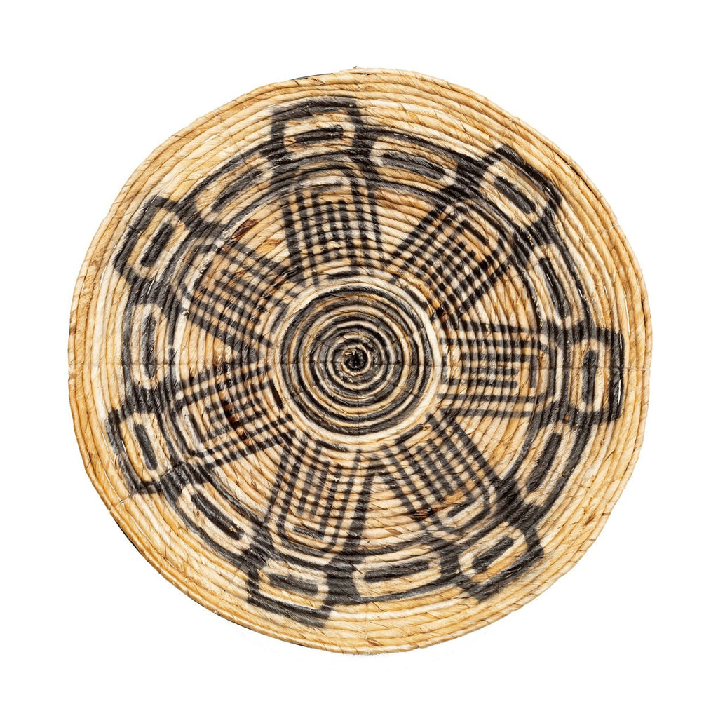 Maya Decorative Plate Medium - Saffron Home Decorative Plates Maya Decorative Plate Medium