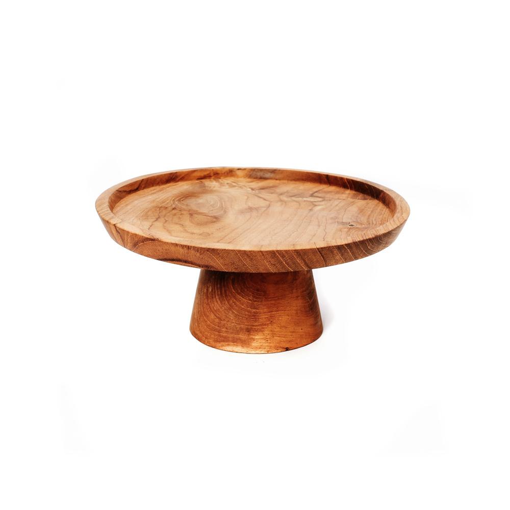 Teak Root Cake Stand S - Saffron Home Cake Stands Teak Root Cake Stand S