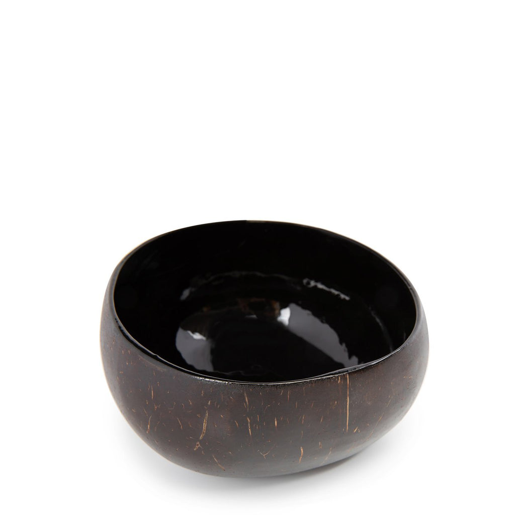 The Coco Food Bowl Natural Black - Saffron Home Bowls The Coco Food Bowl Natural Black