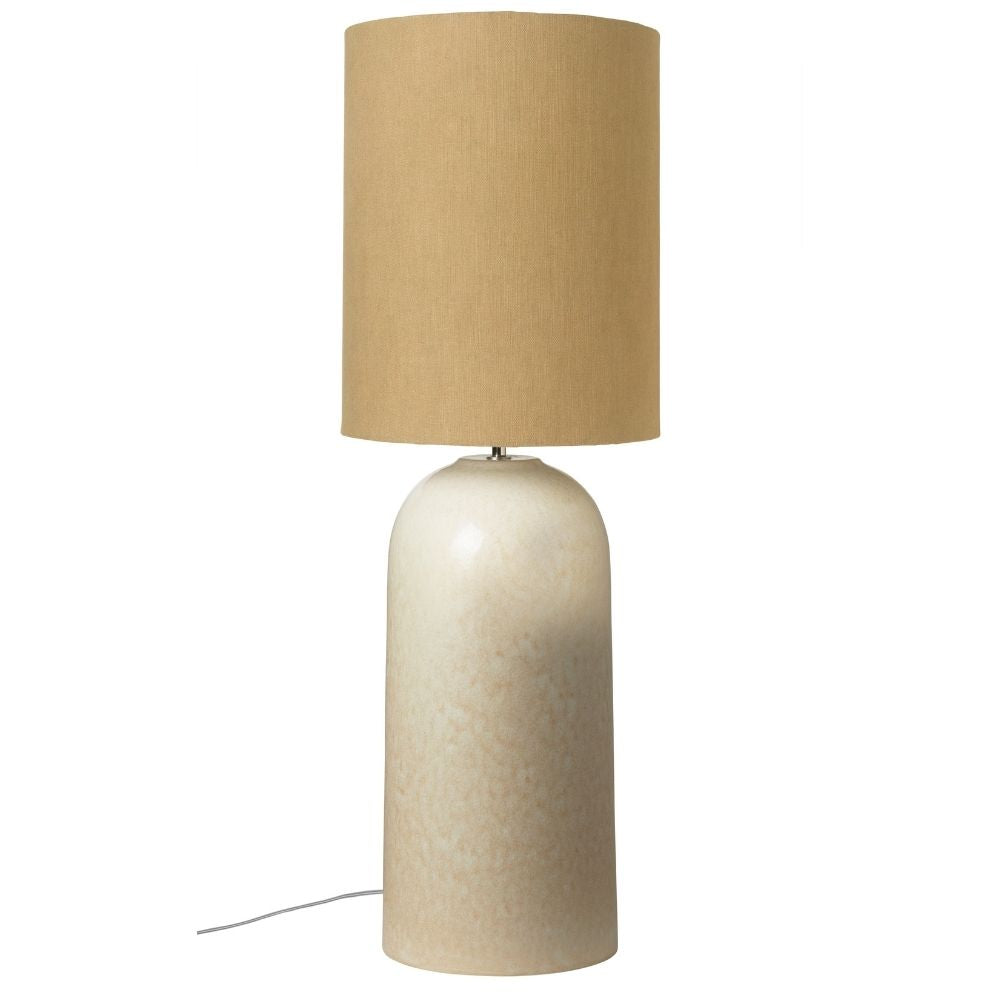 Asla Lamp with Lampshade Caramel (Set of two) - Saffron Home Lamps Asla Lamp with Lampshade Caramel (Set of two)